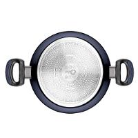 Caçarola Antiaderente para Indução 24 Cm Everyday Azul