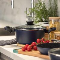 Caçarola Antiaderente para Indução 24 Cm Everyday Azul - 6