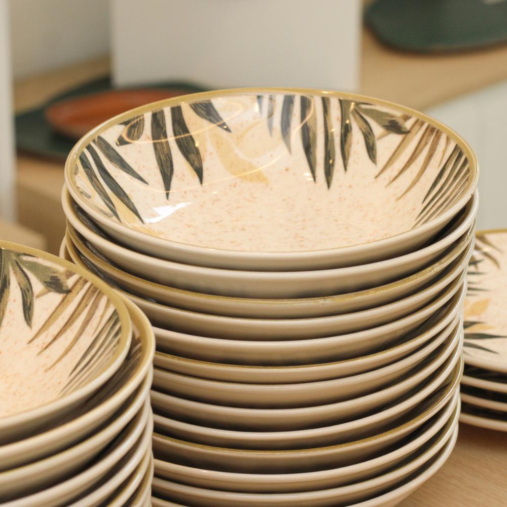 Jogo de 6 Pratos Fundos 20,5 cm Oxford Unni Tropicano - 5