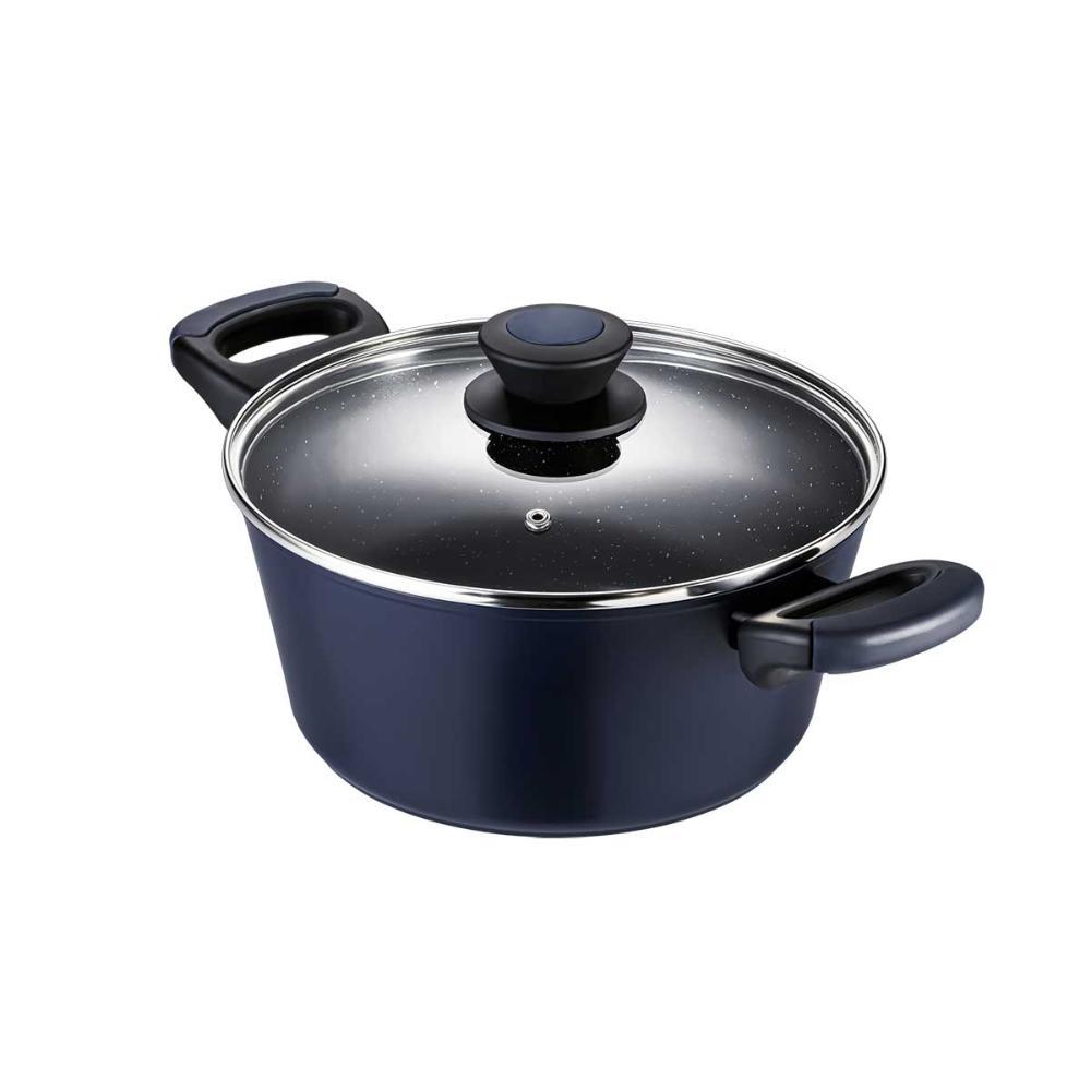 Caçarola Antiaderente para Indução 22 Cm Everyday Azul - 1