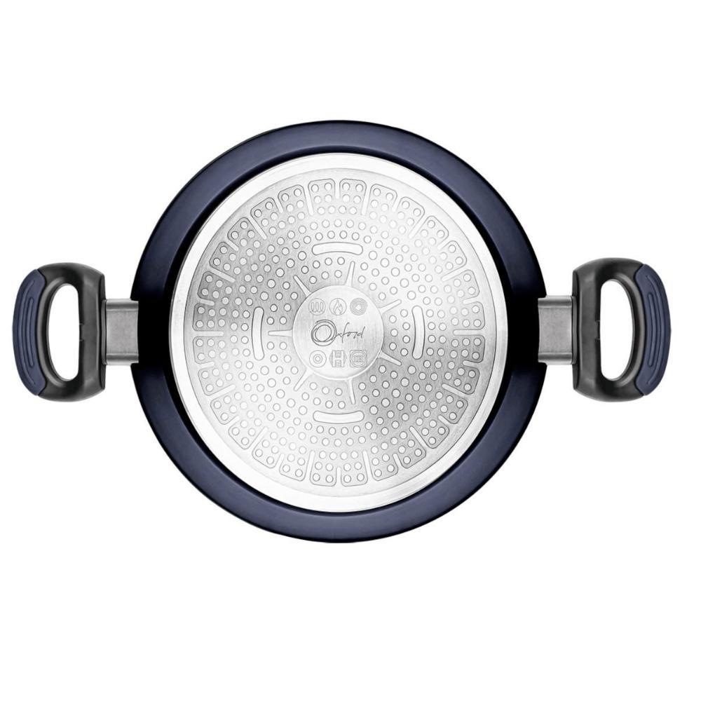 Caçarola Antiaderente para Indução 22 Cm Everyday Azul - 4