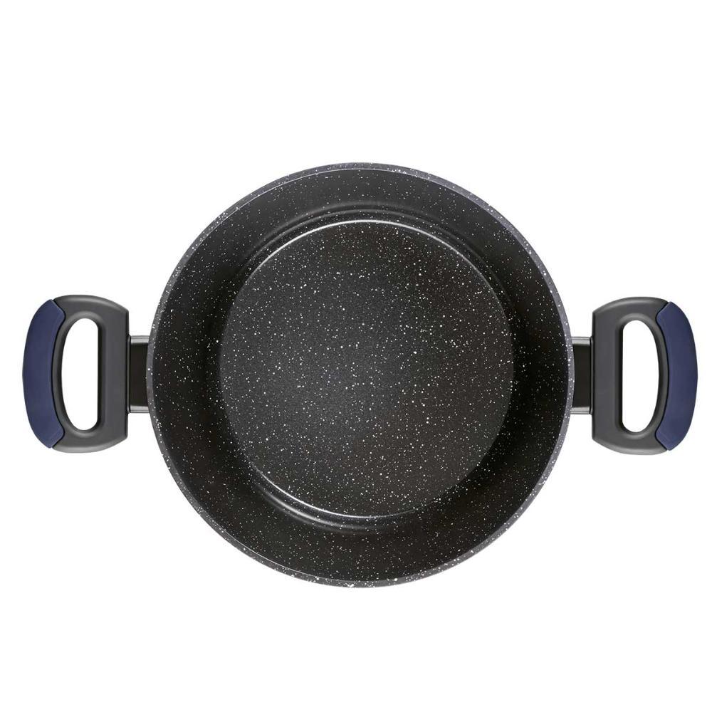 Caçarola Antiaderente para Indução 22 Cm Everyday Azul - 5