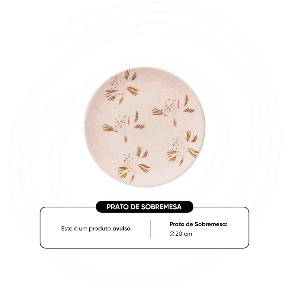 Prato Sobremesa 20 cm Oxford Unni Orquídea - 2