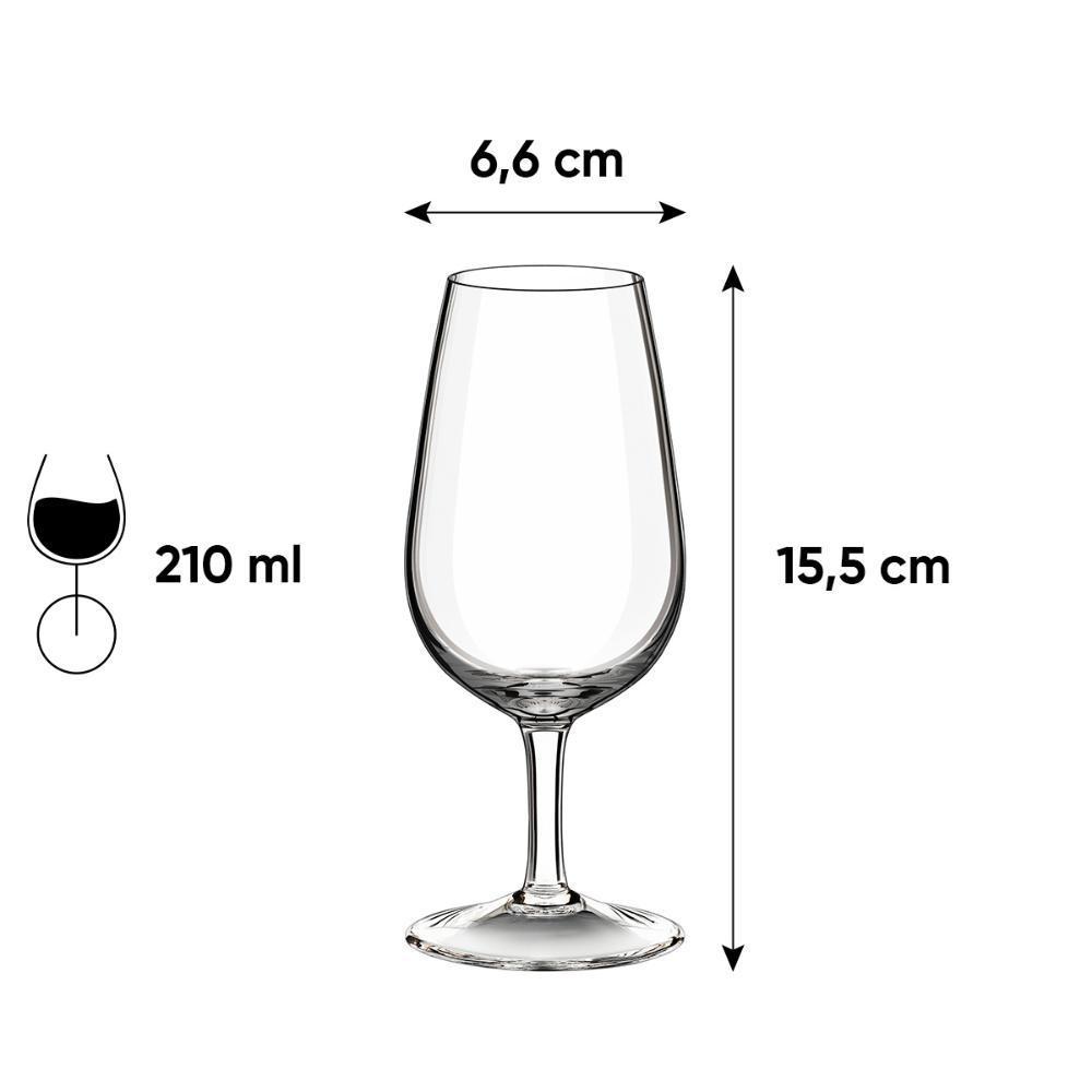 Taça de Cristal Para Degustaçao 210 Ml Oxford Classic - 4
