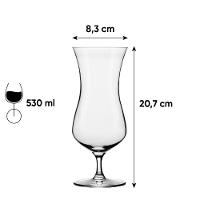 Jogo de 6 Taças de Cristal Para Coquetel 530 Ml Classic - 5