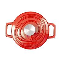 Caçarola de Ferro Fundido Esmaltado 22 cm Aroma Vermelho - 3