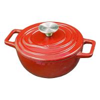 Caçarola de Ferro Fundido Esmaltado 24 cm Aroma Vermelho - 1