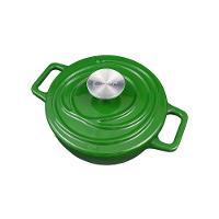 Caçarola de Ferro Fundido Esmaltado 18 cm Oxford Aroma Verde
