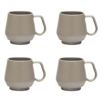 Jogo de 4 Canecas Oxford Chubby 330ml Chia - 1