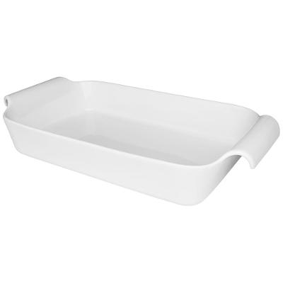 Travessa Fall Refratária Retangular Funda 41x22x8cm Branca