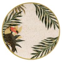 Jogo com 4 Pratos Rasos 26 cm Oxford Unni Tropicano - 2