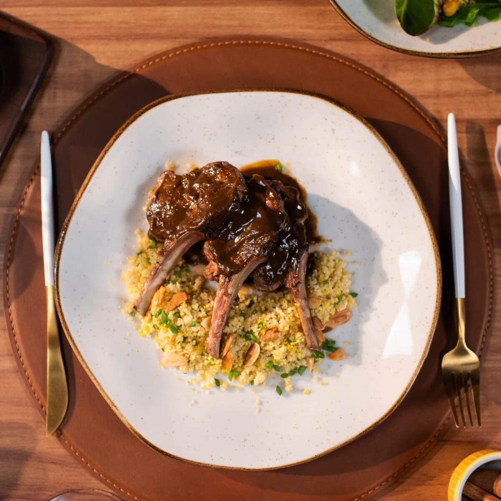 Jogo com 4 Pratos Fundos 22,5cm Oxford Ryo Maresia - 3