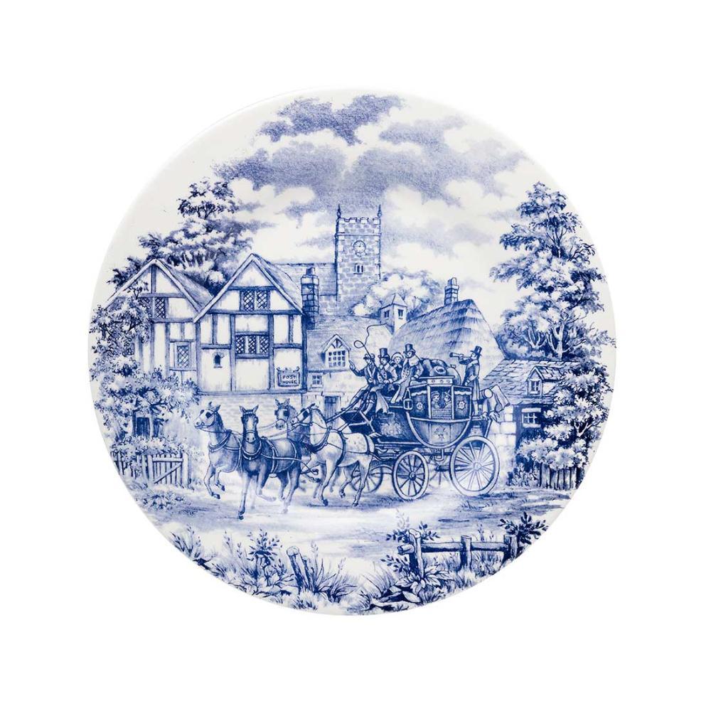 Jogo de 4 Pratos Rasos 26 Cm Donna Cena Inglesa - 2