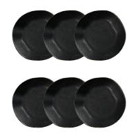 Jogo de 6 Pratos Fundos 22,5cm Oxford Ryo Volcano - 1