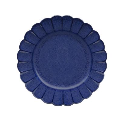 Jogo de 6 Pratos Sobremesa 22cm Oxford Flora Amor-Perfeito