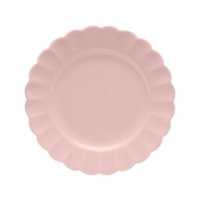 Jogo de 6 Pratos Sobremesa 22cm Oxford Flora Dália