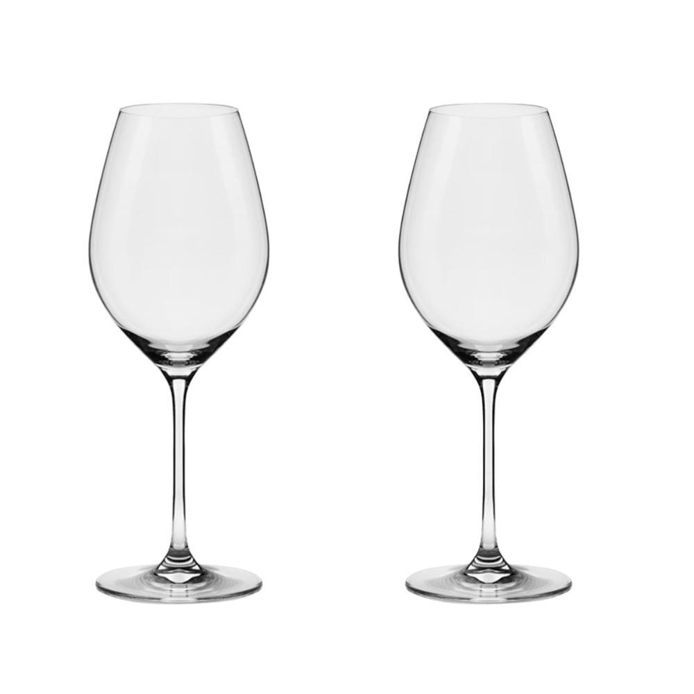 Jogo de 2 Taças De Cristal Para Vinho Branco 360 Ml Oxford Forever Classic - 1