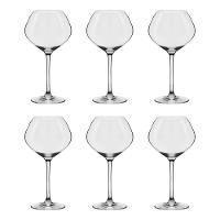 Jogo de 6 Taças De Cristal Bourgogne 720 Ml Oxford Forever Classic - 1