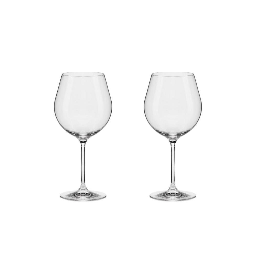 Jogo de 2 Taças De Cristal Bourgogne 610 Ml Oxford Slim Classic - 1