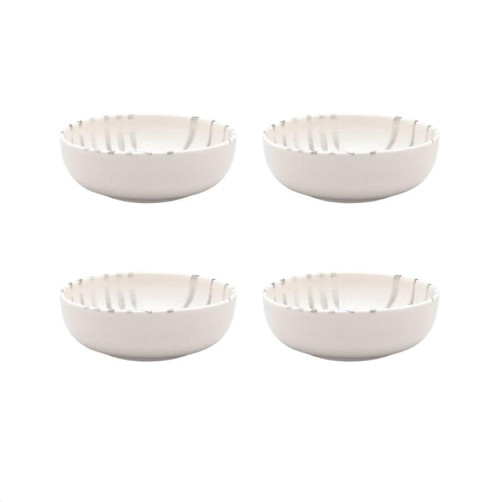 Jogo de 4 Tigelas 600ml Oxford Flat Samambaia - 1