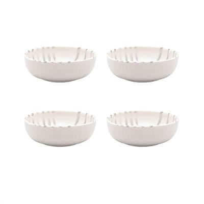 Jogo de 4 Tigelas 600ml Oxford Flat Samambaia