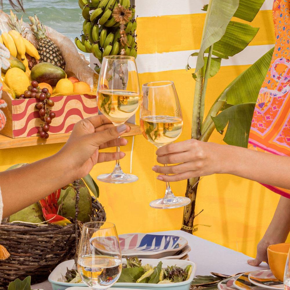 Jogo de 6 Taças De Cristal 340 Ml Slim Oxford Classic - 4