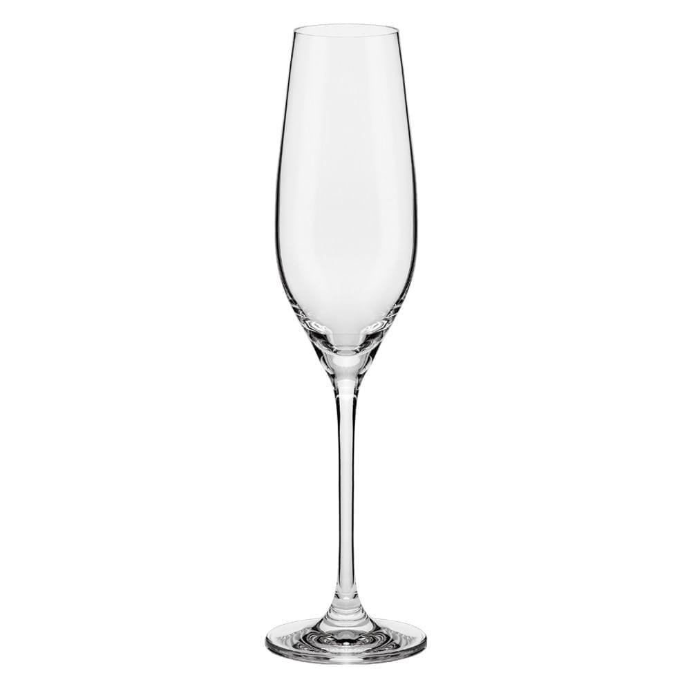 Jogo de 2 Taças De Cristal Para Espumante 210 Ml Oxford Slim Classic - 2