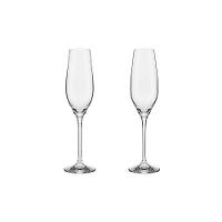 Jogo de 2 Taças De Cristal Para Espumante 210 Ml Oxford Slim Classic - 1