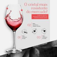 Jogo de 2 Taças De Cristal Para Espumante 210 Ml Oxford Slim Classic - 5