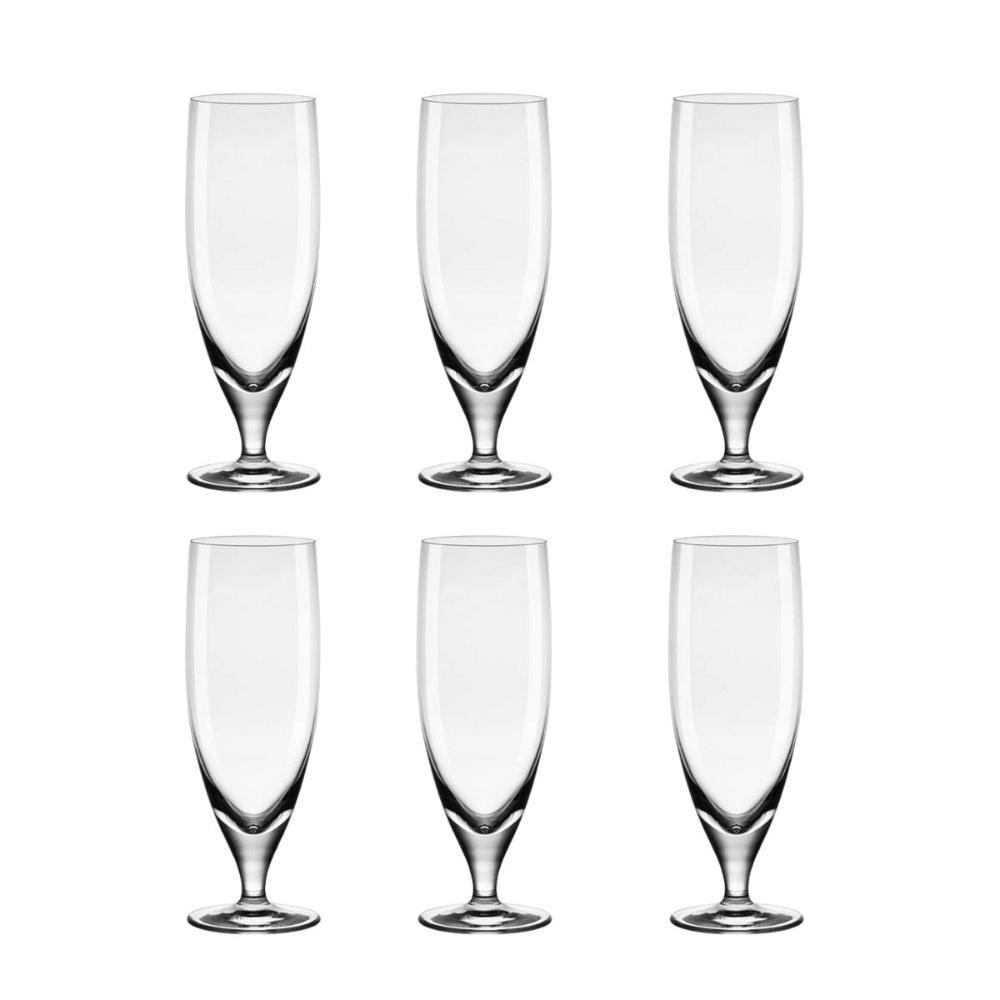 Jogo de 6 Taças De Cristal Para Cerveja 300 Ml Oxford - 1
