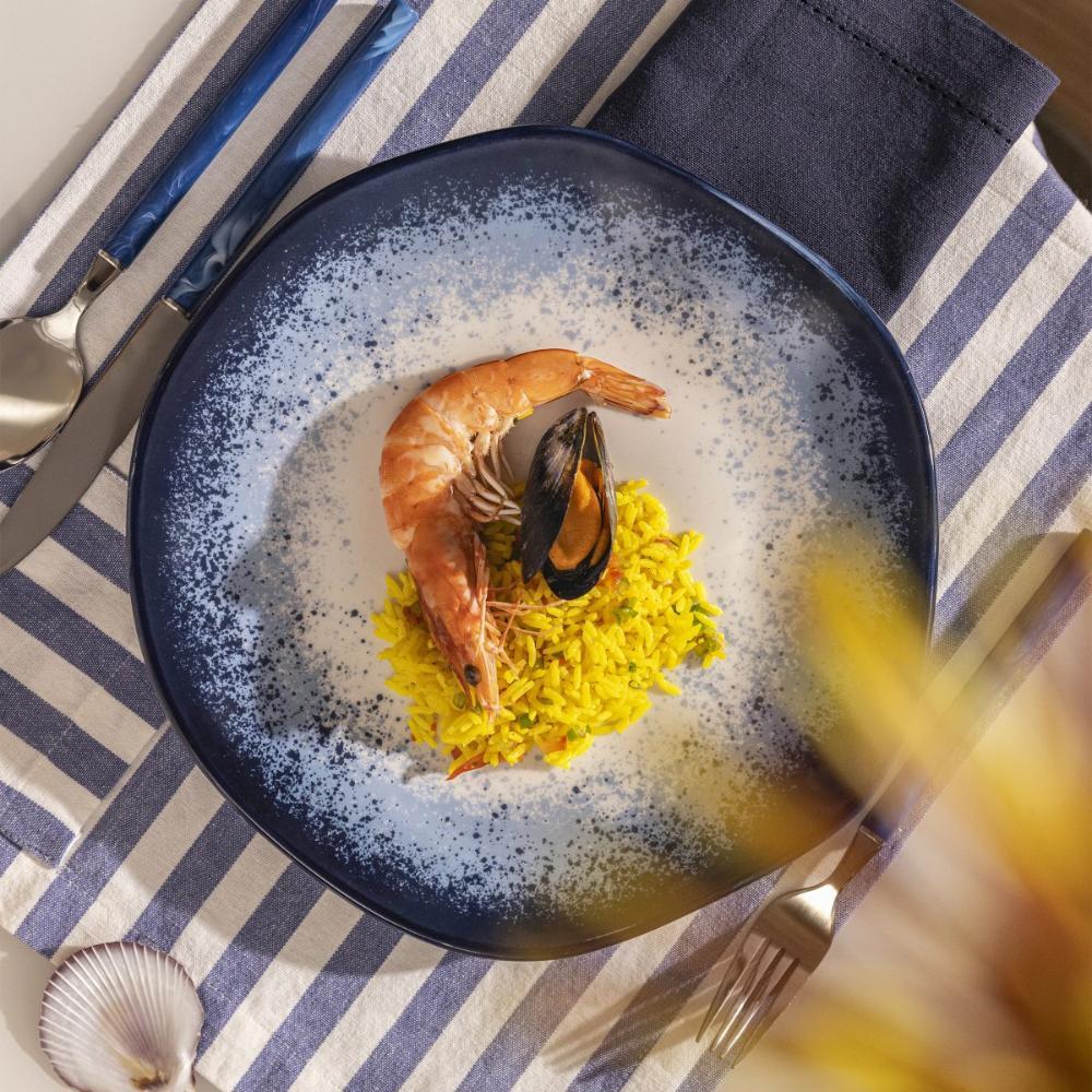 Jogo de 6 Pratos Fundos 22,5cm Oxford Ryo Galápagos - 6