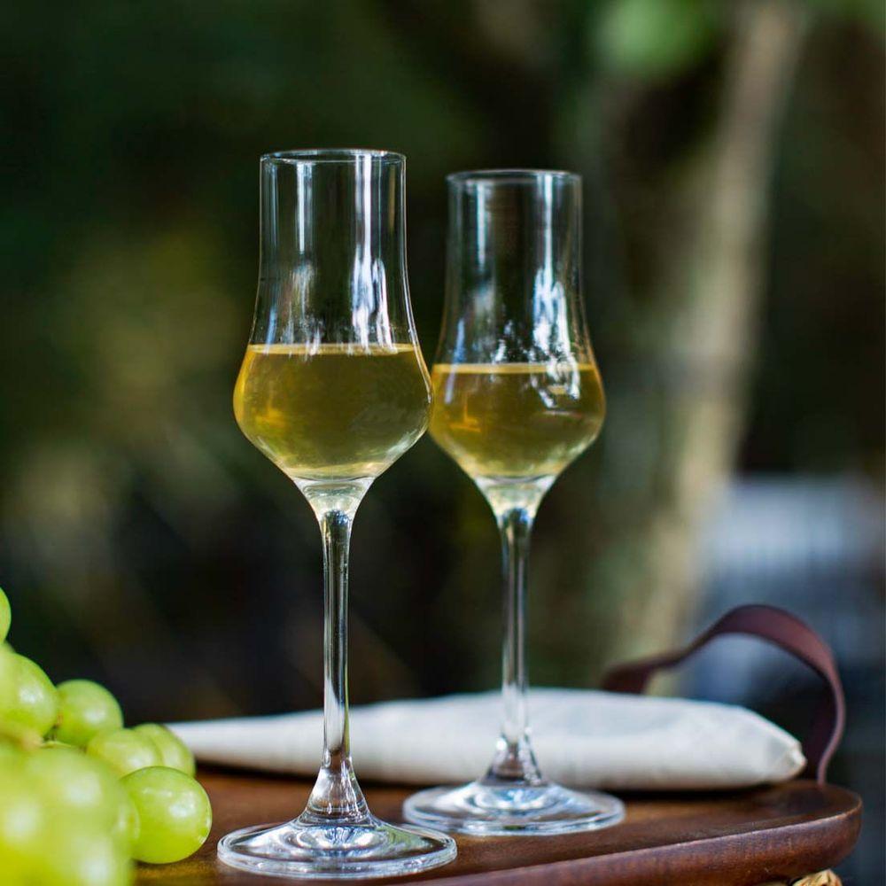 Jogo de 6 Taças de Cristal Para Grappa 100 Ml Classic - 3