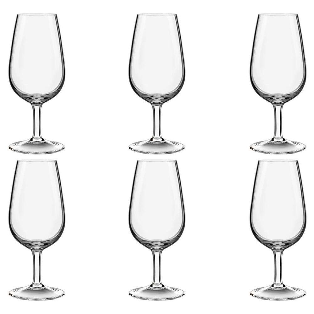 Jogo de 6 Taças de Cristal Para Degustação 210 Ml Classic - 1