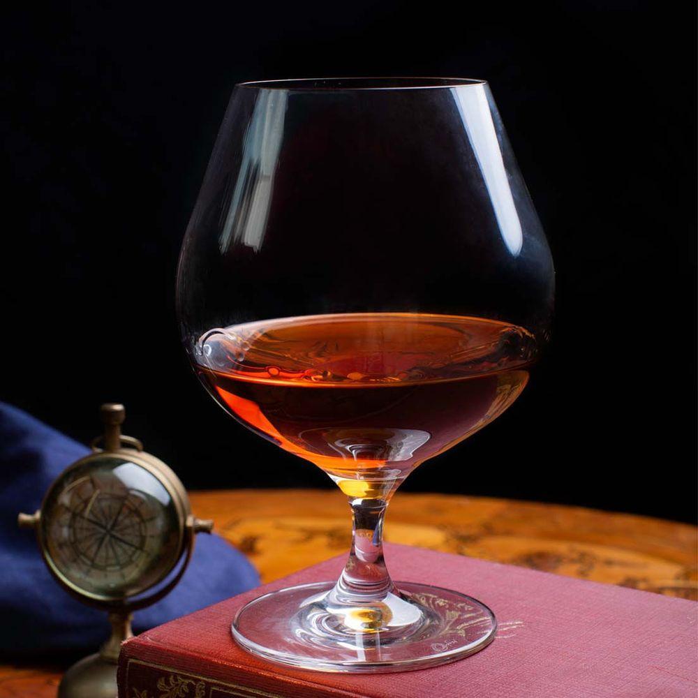 Jogo de 6 Taças de Cristal Para Conhaque 660 Ml Classic - 3