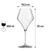 Jogo de 6 Taças de Cristal Para Coquetel 500 Ml Classic - 5