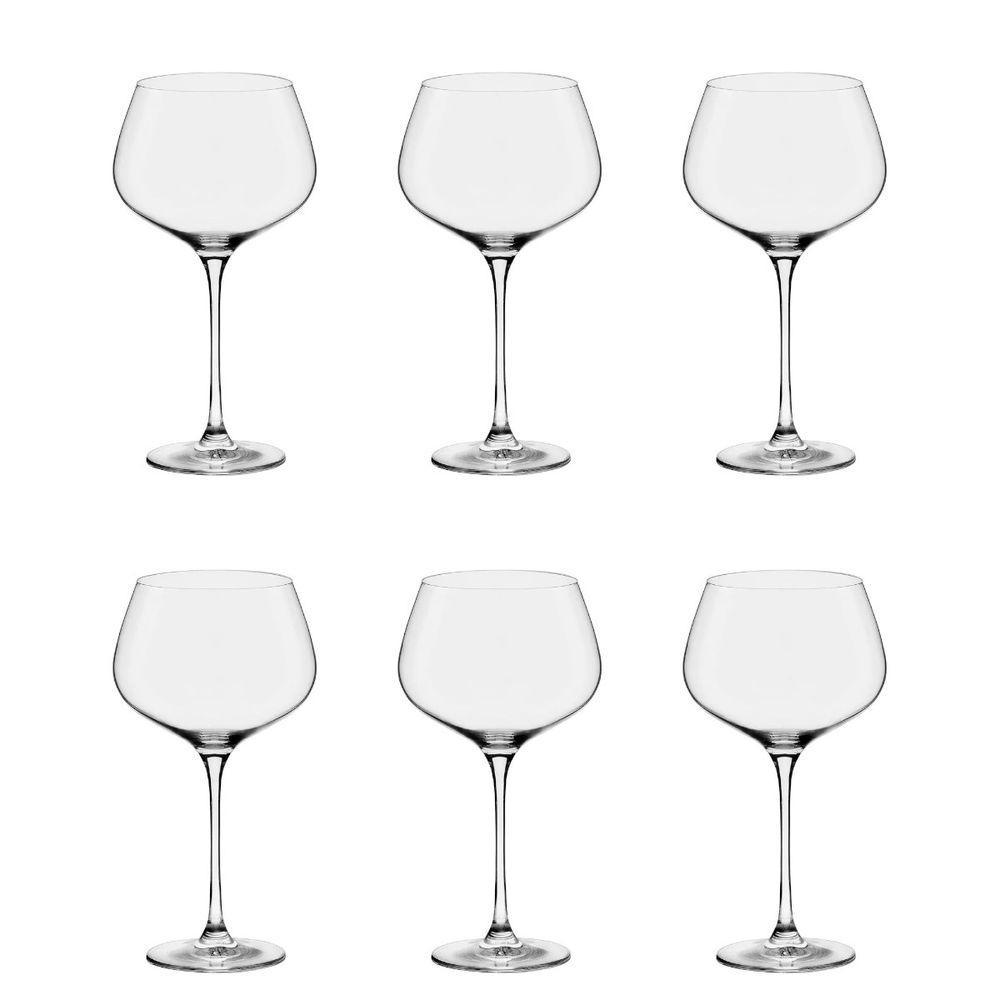 Jogo de 6 Taças de Cristal Bourgogne 850ml Flavour Classic - 1