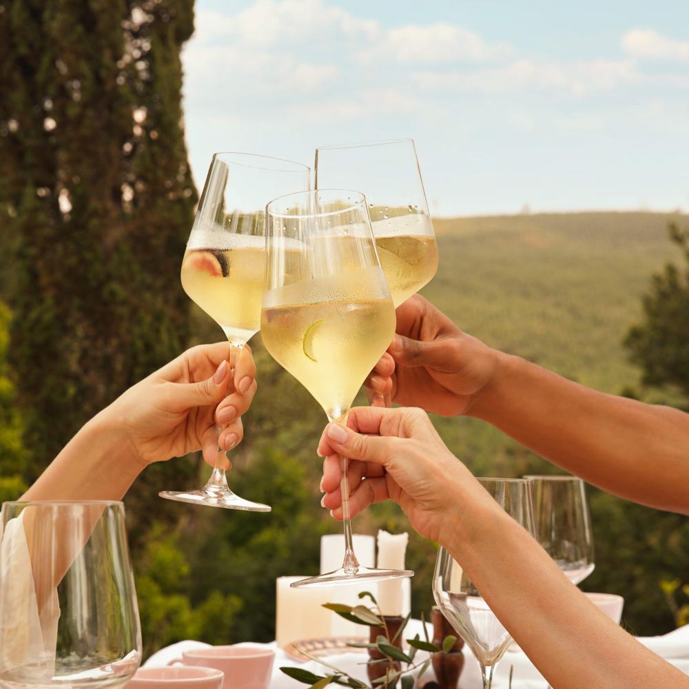 Jogo de 6 Taças de Cristal Bordeaux 820ml Classic Dandy - 3