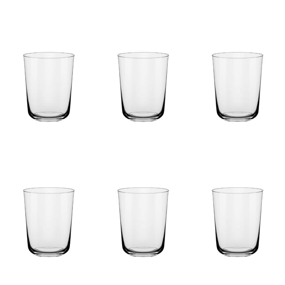 Jogo de 6 Copos de Cristal para Suco 340ml Ginga Classic - 1