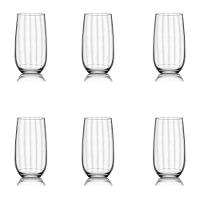 Jogo de 6 Copos de Cristal Long Drink 490 Ml Proper Effect - 1