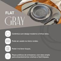 Aparelho de Jantar e Chá 30 Peças Oxford Flat Gray - 2