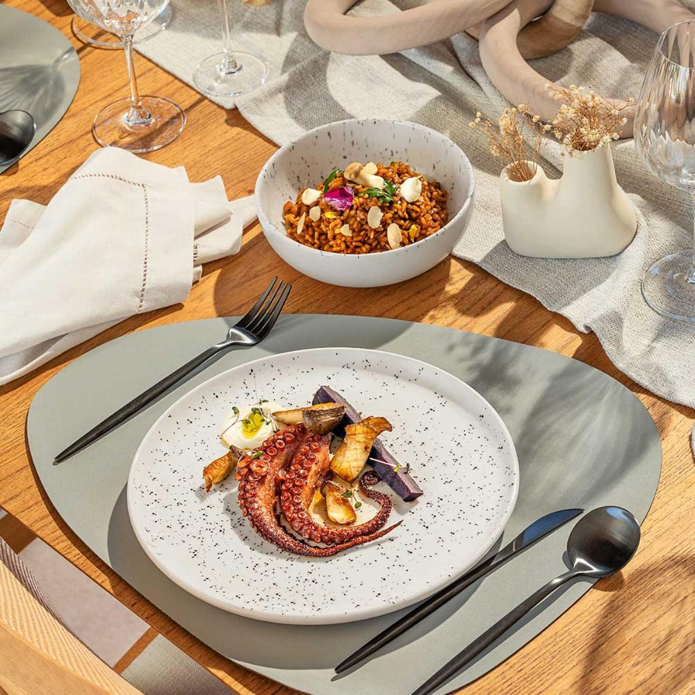 Aparelho de Jantar e Lanche 16 Peças Oxford Flat Chuvisco - 8