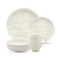 Aparelho de Jantar e Lanche 16 Peças Oxford Flat Chuvisco - 1