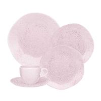 Aparelho de Jantar E Chá 20 Pçs Oxford Ryo Pink Sand - 1