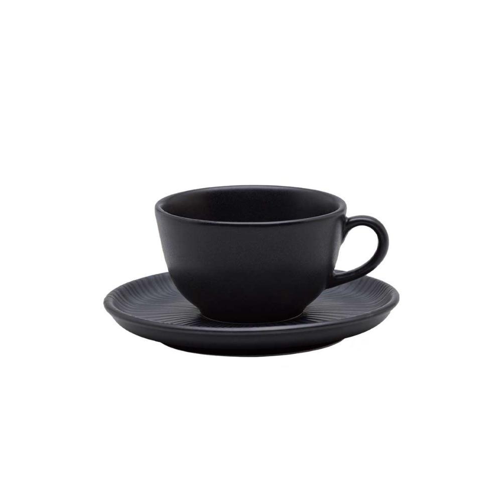 Aparelho de Jantar e Chá 20 Peças Oxford Flat Ônix - 7