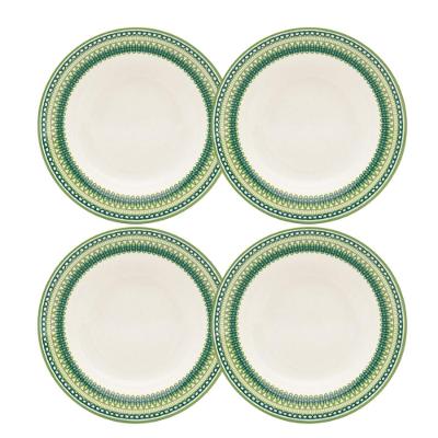 Jogo de 4 Pratos Fundos 21,5 Cm Donna Campestre