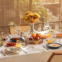 Jogo de 4 Pratos Fundos 21,5 cm Donna Caribe - 4