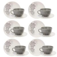 Jogo Lanche/Chá 18 peças Oxford Unni Balance - 1