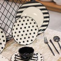 Jogo Lanche/Chá 18 peças Oxford Unni Stripes and Dots - 5