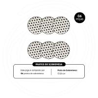 Jogo Lanche/Chá 18 peças Oxford Unni Stripes and Dots - 7