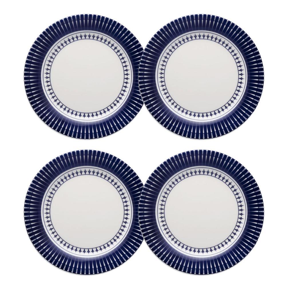 Jogo de 4 Pratos Sobremesa 18 Cm Donna Colb - 1
